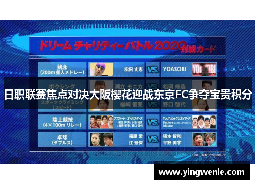 日职联赛焦点对决大阪樱花迎战东京FC争夺宝贵积分
